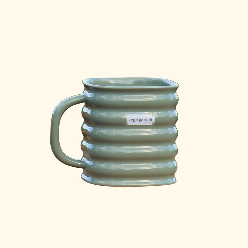 Vego Garden | Coffee Mug | Olive Green
