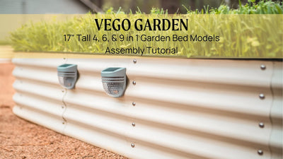 Raised Bed 17" Tall 4, 6, 9-in-1 Models Assembly Tutorial