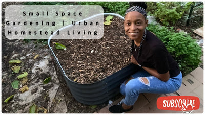Urban Homestead Living | A Family Thing | New Vego Raised Garden Bed
