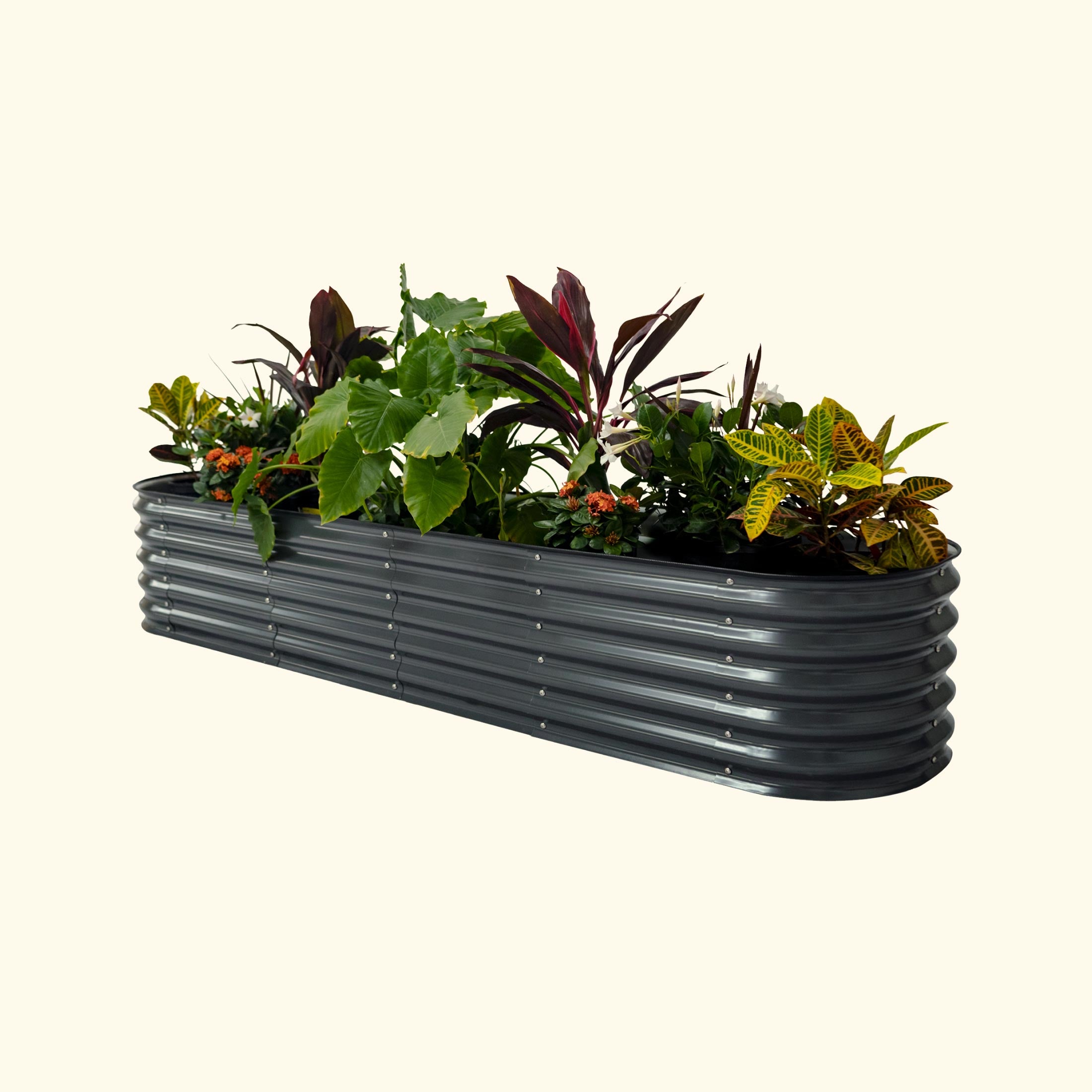 Vego Garden | Self Watering Bed Modern Gray