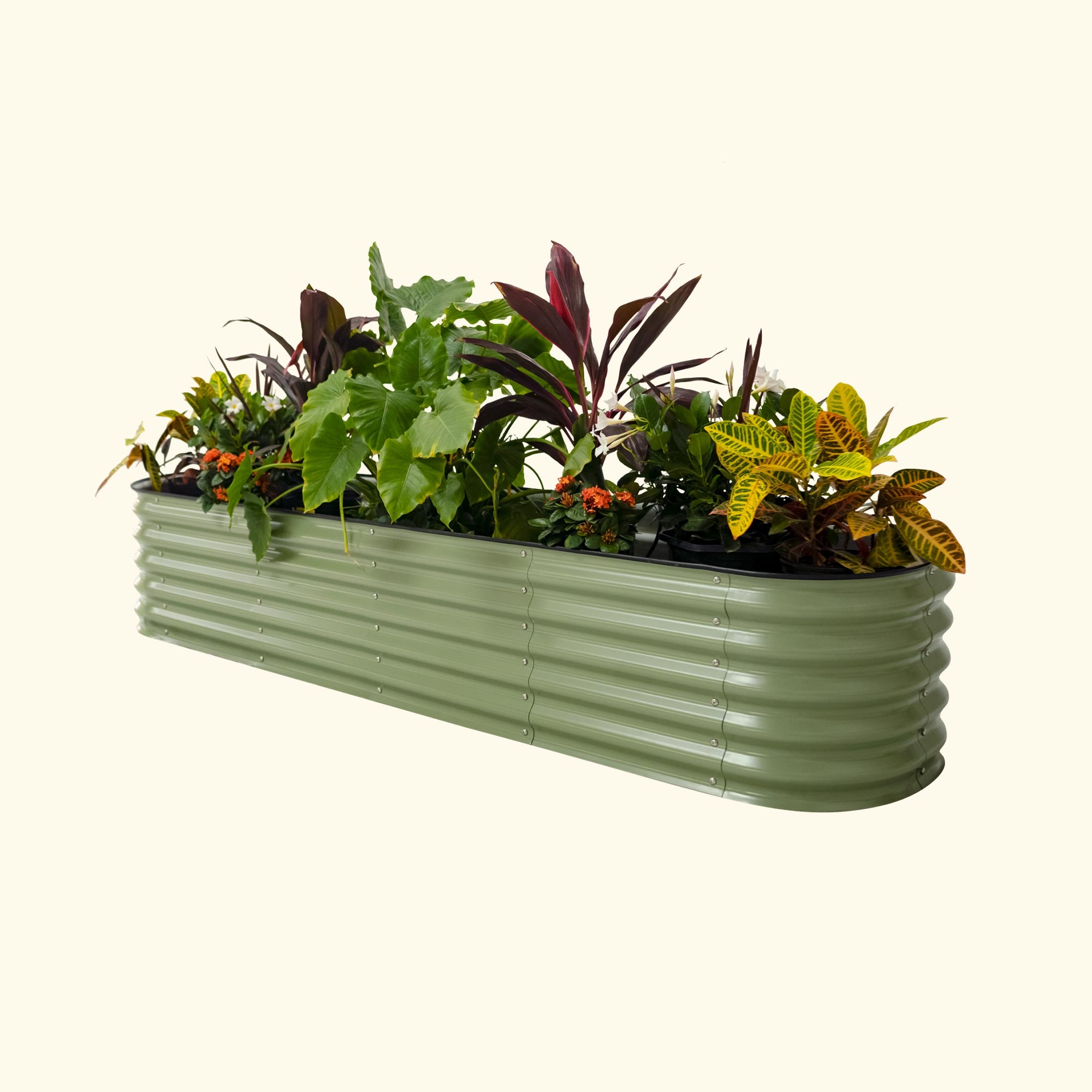 Vego Garden | Self Watering Bed Olive Green