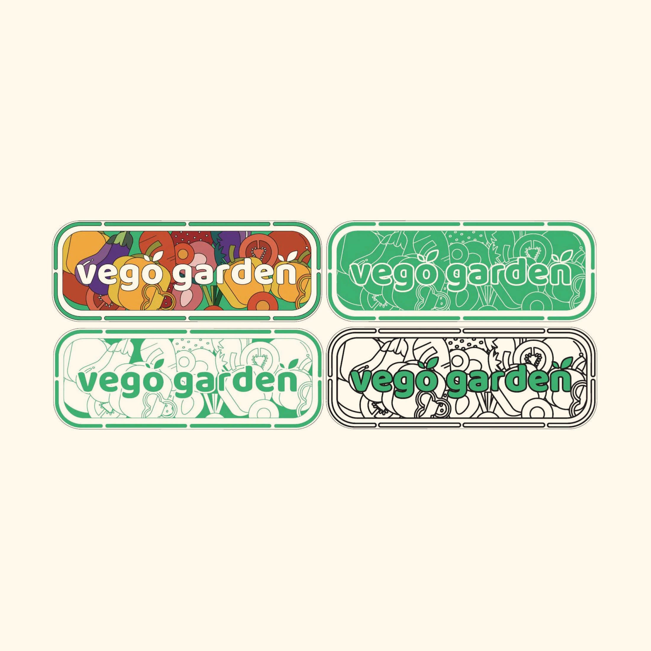 Vego Garden Sticker Kit - 5