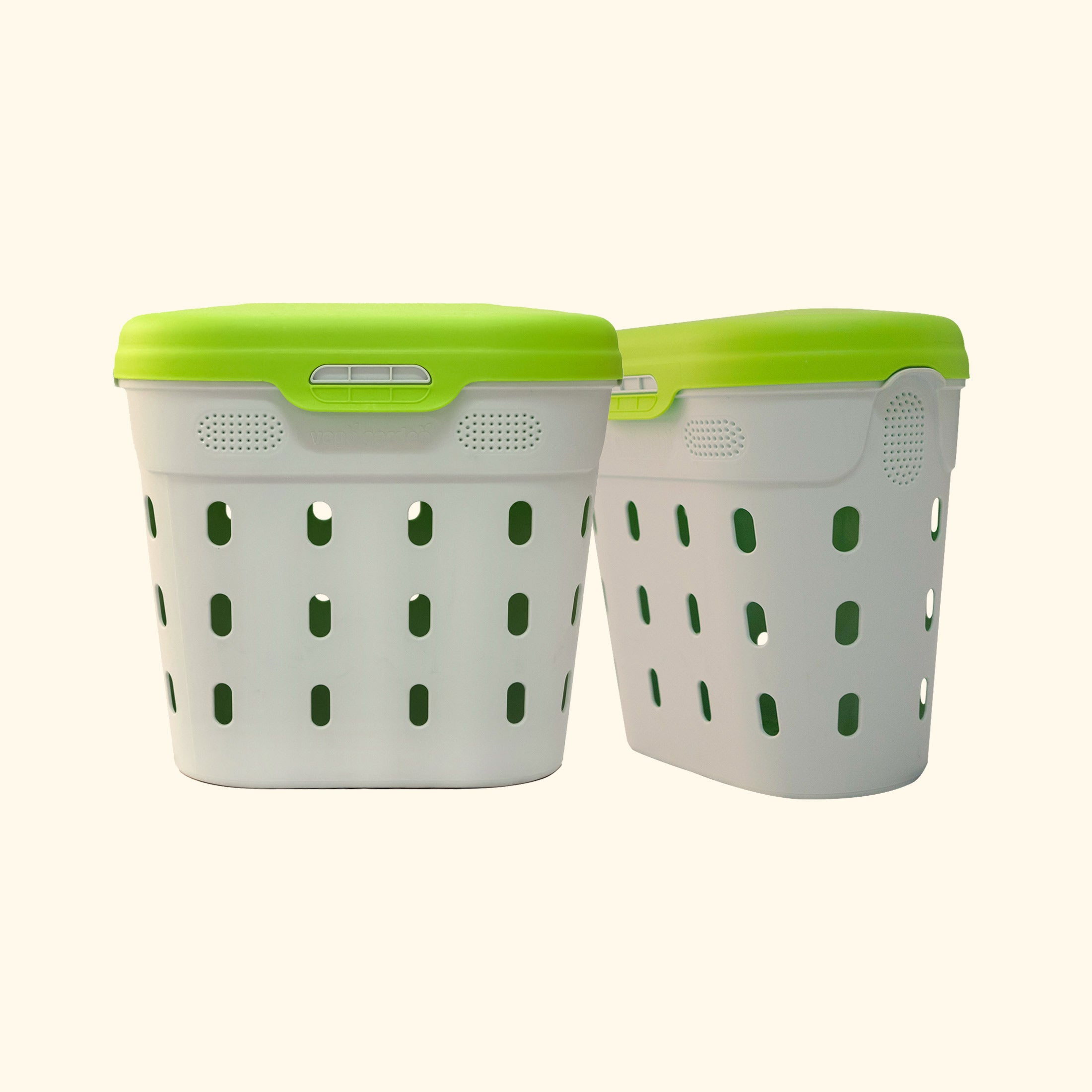 in-ground worm bin Lime | in-ground worm farm | twin pack